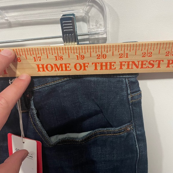 Lucky Brand 181 Relaxed Straight Mens Jeans Dark Wash Coolmax 42x34 NWT - Picture 3 of 12